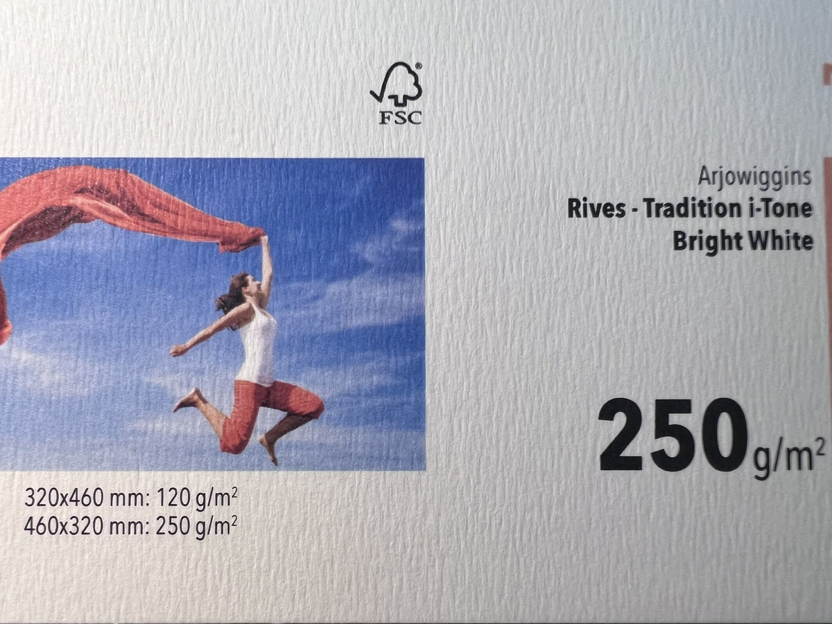 Arjowiggins Rives Tradition i-Tone 250 g/m² – fronte