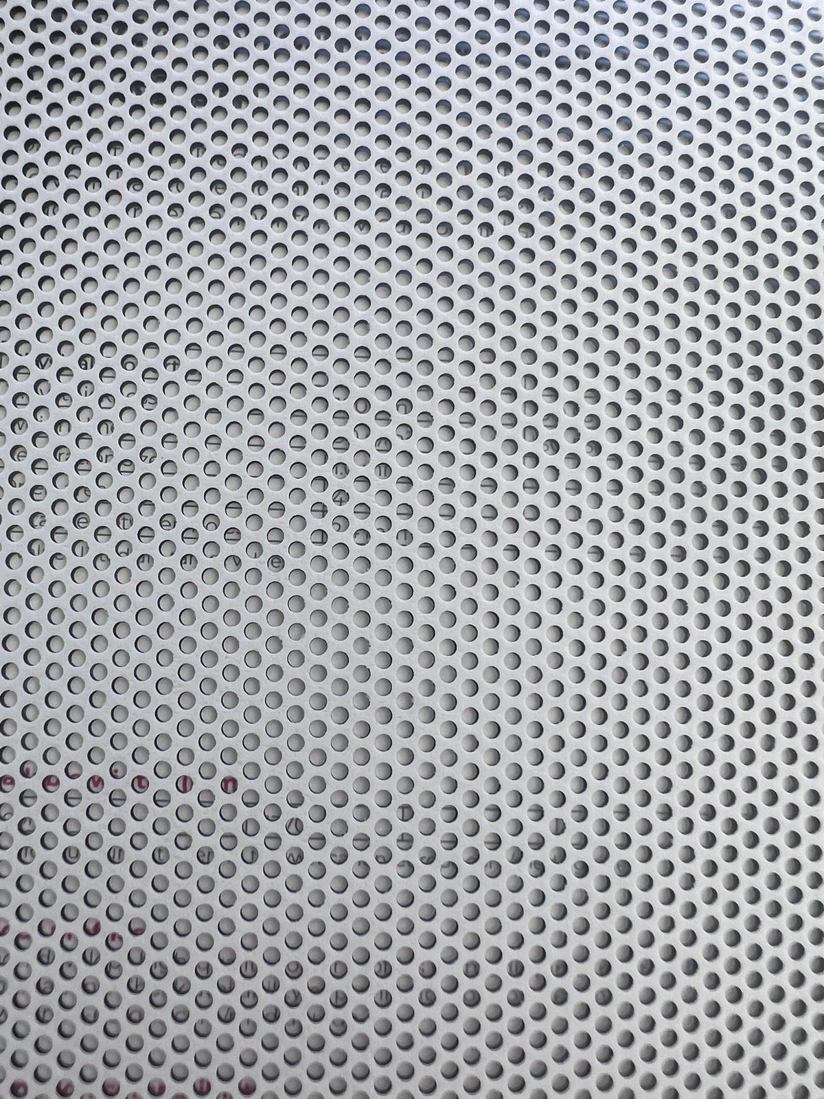 Pellicola microforata per vetrine 180 µm per stampa UV in rotolo – Canon IJM714 – retro