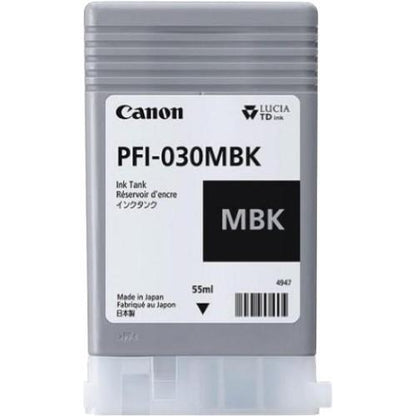 Cartuccia Canon PFI-030 MBK nero opaco 55 ml