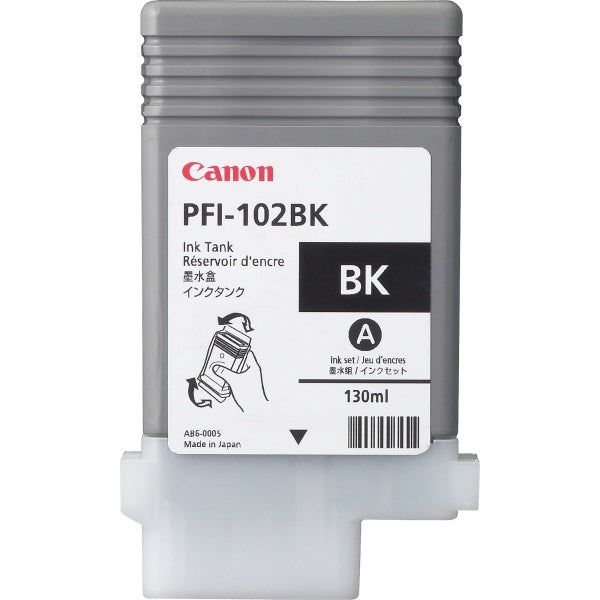 Cartuccia Canon PFI-102 BK nero 130 ml