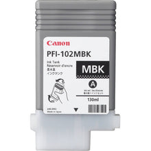 Cartuccia Canon PFI-102 MBK nero opaco 130 ml