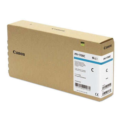 Confezione cartuccia Canon PFI-1700 C ciano 700 ml