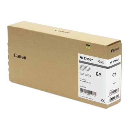 Confezione cartuccia Canon PFI-1700 GY grigio 700 ml