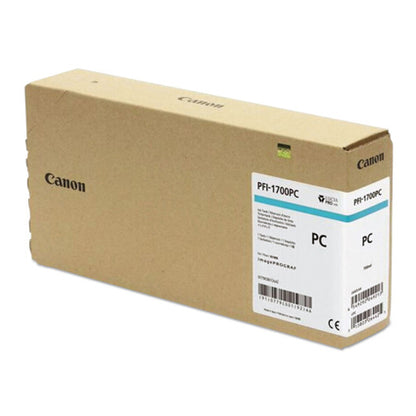Confezione cartuccia Canon PFI-1700 PC ciano foto 700 ml