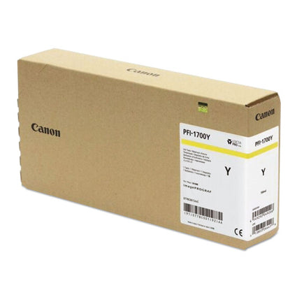 Confezione cartuccia Canon PFI-1700 Y giallo 700 ml