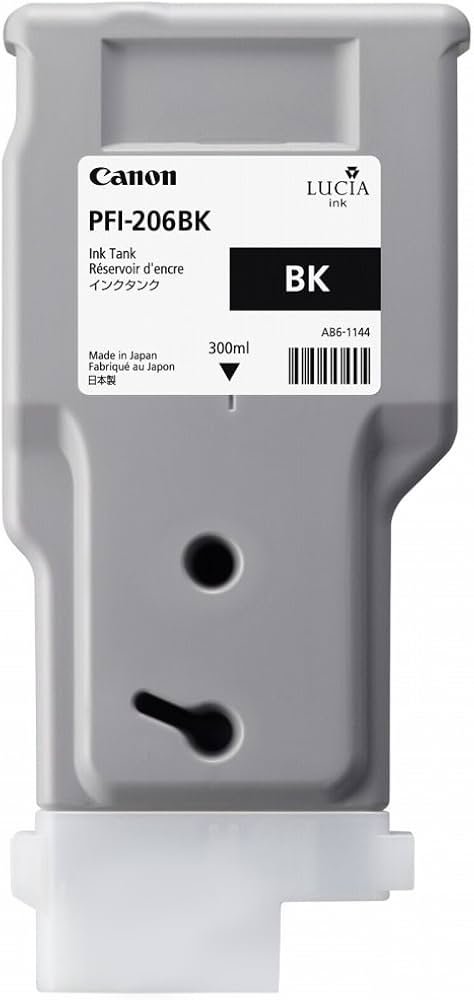 Cartuccia Canon PFI-206 BK nero 300 ml
