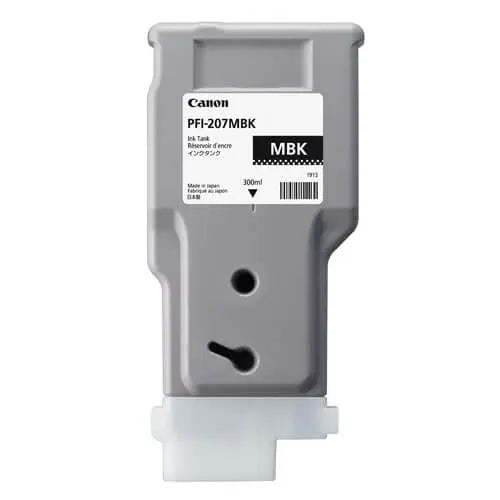 Cartuccia Canon PFI-207 MBK nero opaco 300 ml