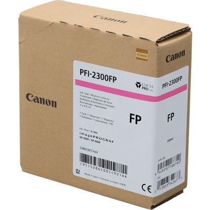 Cartuccia Canon PFI-2300 FP rosa fluorescente 330 ml