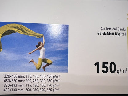 Cartiere del Garda GardaMatt Digital 150 g/m² – fronte