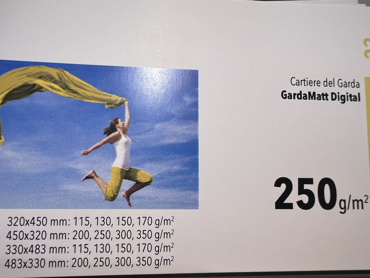 Cartiere del Garda GardaMatt Digital 250 g/m² – fronte