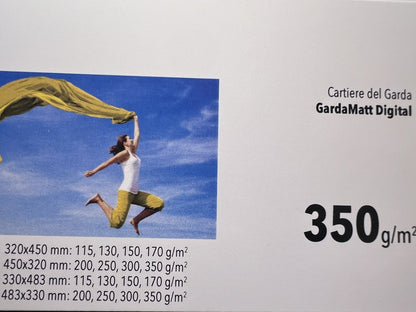 Cartiere del Garda GardaMatt Digital 350 g/m² – fronte