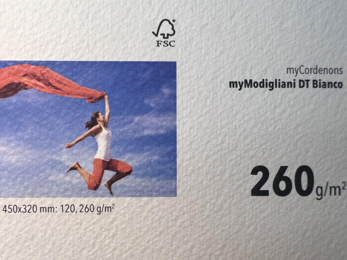Gruppo Cordenons myModigliani DT Bianco 260 g/m² – fronte