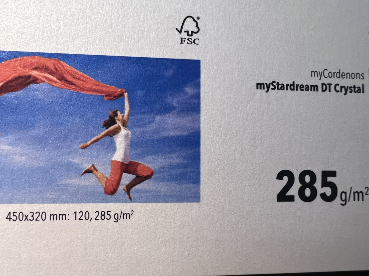 Gruppo Cordenons myStardream DT 285 g/m² – fronte