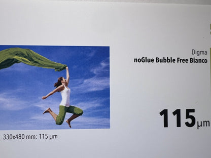 Digma noGlue Bubble Free bianco – fronte