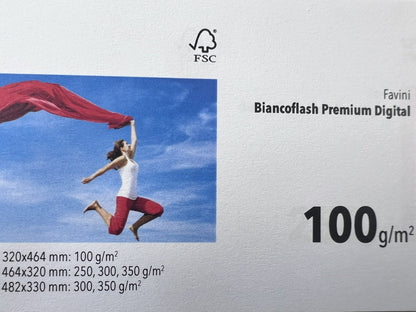 Favini Biancoflash Digital Bianco Premium 100 g/m² – fronte