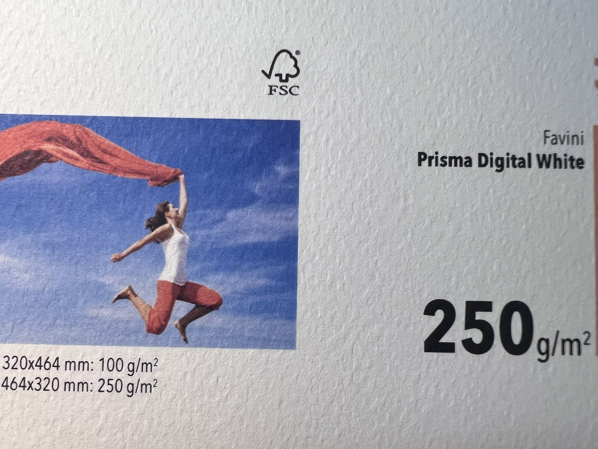 Favini Prisma Digital 250 g/m² – fronte