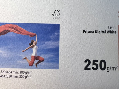 Favini Prisma Digital 250 g/m² – fronte