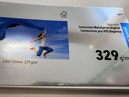 Iggesund Invercote Metalprint – fronte