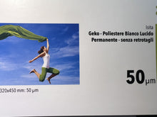 Isita Geko PET bianco lucido – fronte