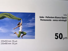Isita Geko PET bianco opaco – fronte