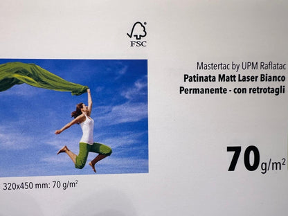 Mastertac Matt Laser patinata – fronte