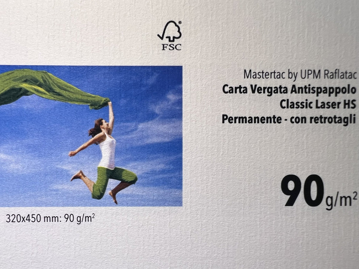 Mastertac Classic Laser vergata – fronte