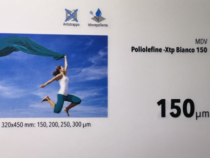 MDV XTP poliolefine bianco 150 µm – fronte