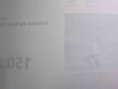 MDV XTP poliolefine bianco 150 µm – retro