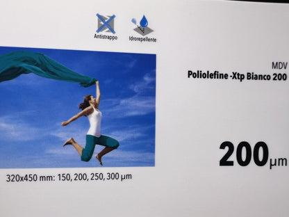 MDV XTP poliolefine bianco 200 µm – fronte