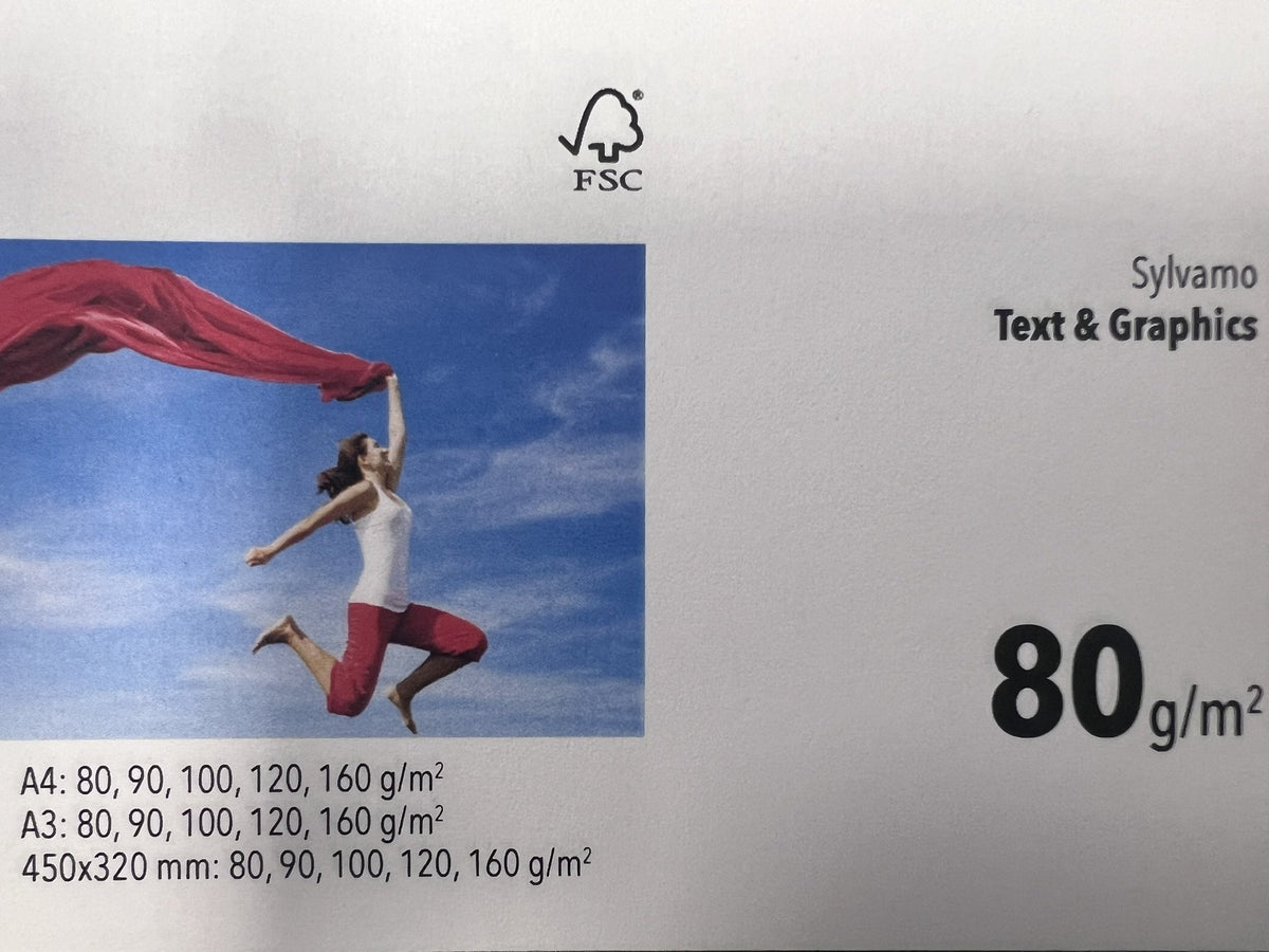 Sylvamo Text & Graphics 80 g/m² – fronte