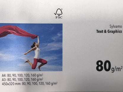 Sylvamo Text & Graphics 80 g/m² – fronte