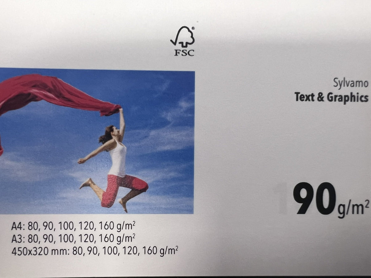 Sylvamo Text & Graphics 90 g/m² – fronte