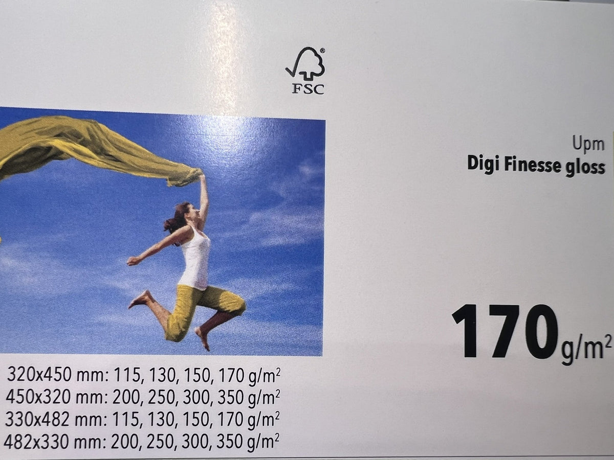 UPM Digi Finesse Gloss 170 g/m² – fronte