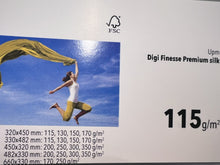 UPM Digi Finesse Premium Silk 115 g/m² – fronte